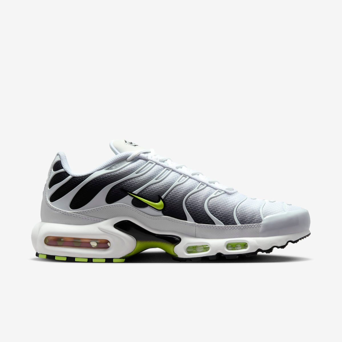 Nike Air Max Plus White Black Volt